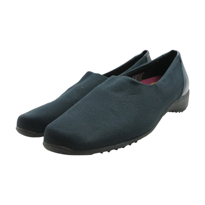 Black Slip-On Flats