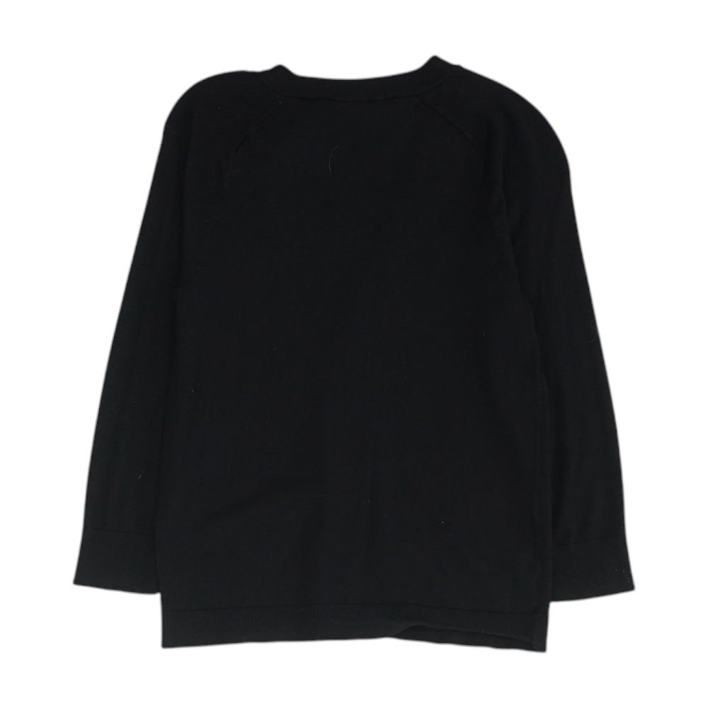Black Cardigan Sweater