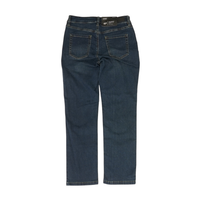 Blue Petite Straight Jeans