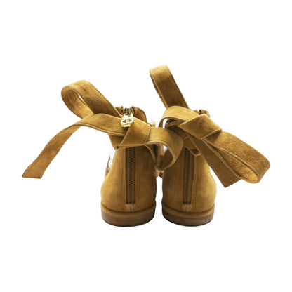 Tan Flat Sandals