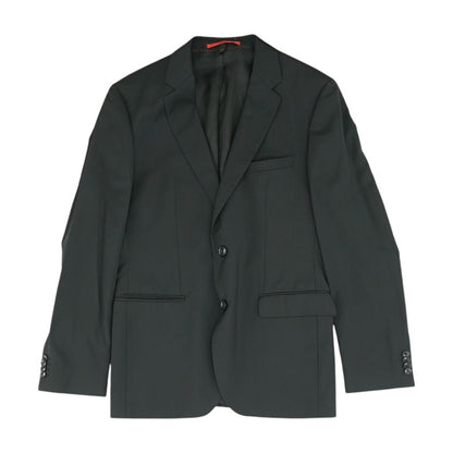 Black Solid Sport Coat