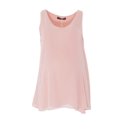 Peach Maternity Blouse