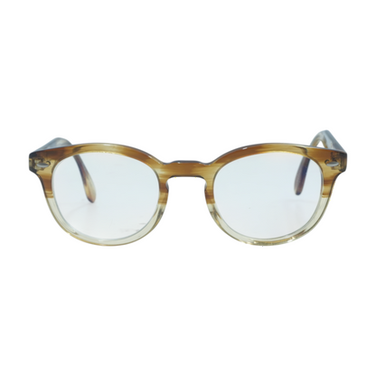 Brown Sheldrake Round Prescription Eyewear