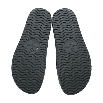 Black Casual Slide Sandals