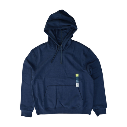 Navy Solid Hoodie Pullover