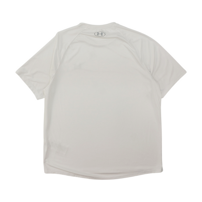 White Solid Active T-Shirt