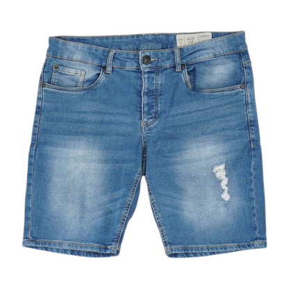 Blue Denim Shorts
