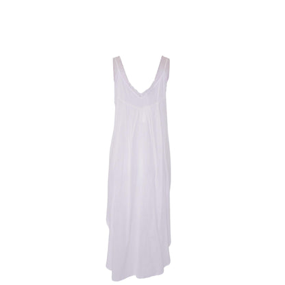Vintage White Solid Nightgown