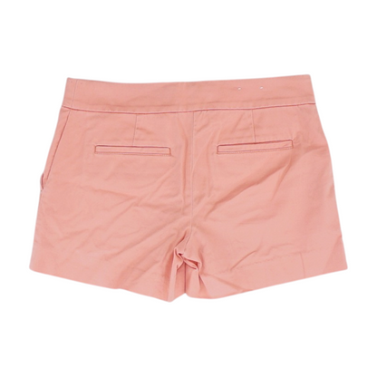 Peach Solid Chino Shorts