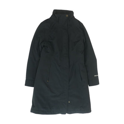 Black Solid Lightweight Coat