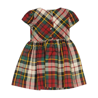 Multi Plaid Dress