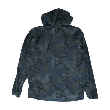 Gray Camo Rain Jacket