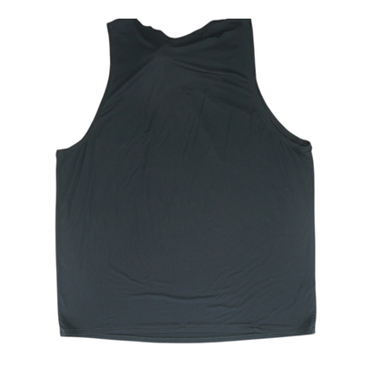 Black Solid Pajama Top