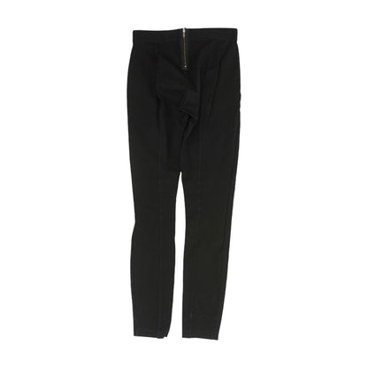Black Solid Dress Pants