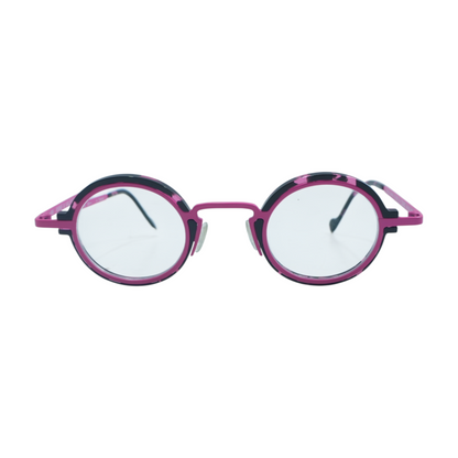Pink 23A30 Round Prescription Eyewear