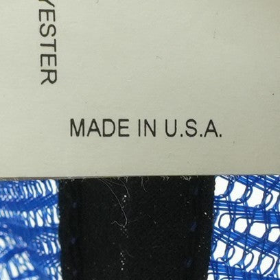 Blue Eyechart Trucker Hat