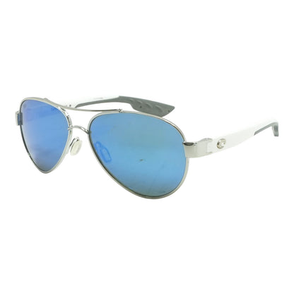 Silver Loreto Aviator Sunglasses
