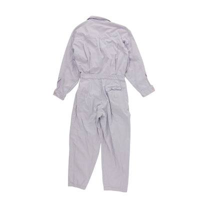 Purple Solid Jumpsuit