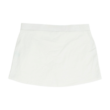White Mini Skort