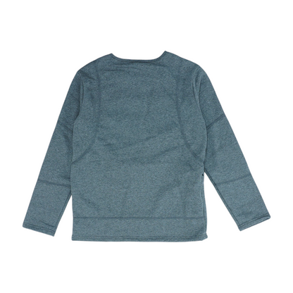Gray Solid Sweatshirt Pullover