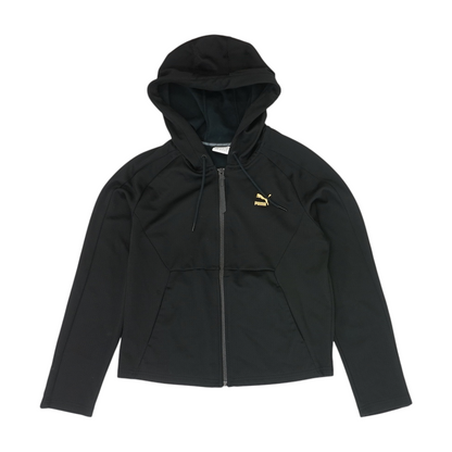 Black Solid Active Jacket