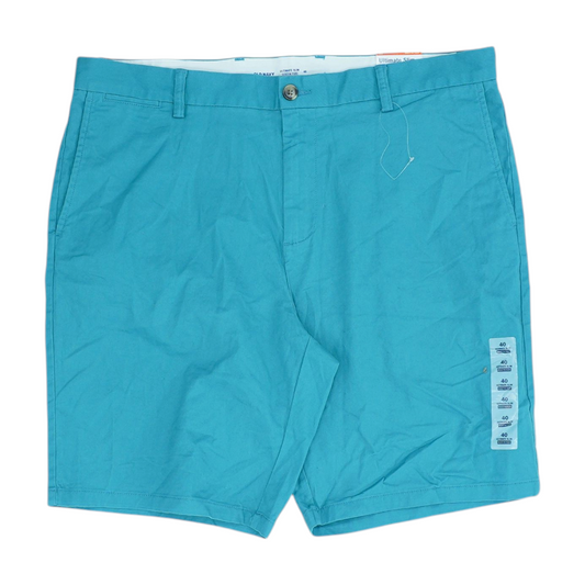 Teal Chino Shorts