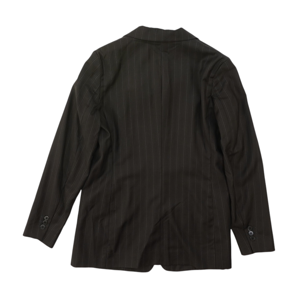 Barry Bricken Vintage Black Striped Blazer – Image 2