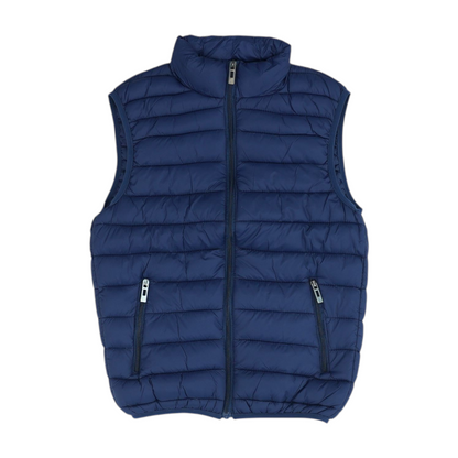 Navy Solid Active Vest