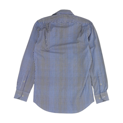 Blue Check Long Sleeve Button Down