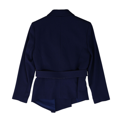 Navy Solid Blazer