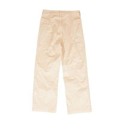 Peach Solid Chino Pants