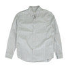 White Striped Long Sleeve Button Down