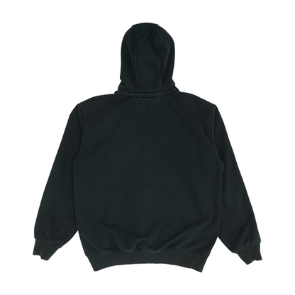 Black Solid Hoodie Pullover