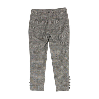Black Plaid Pants