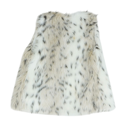 Multi Animal Print Vest Sweater