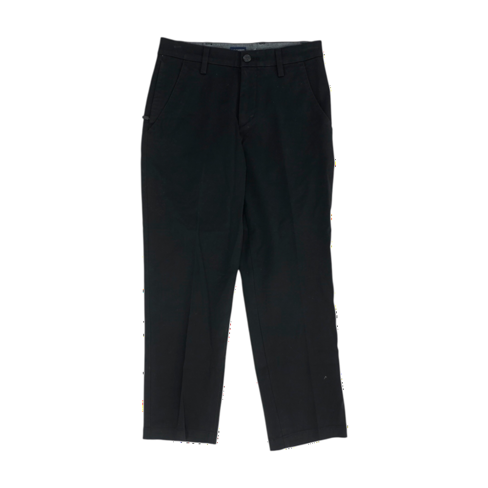 Black Straight Pants