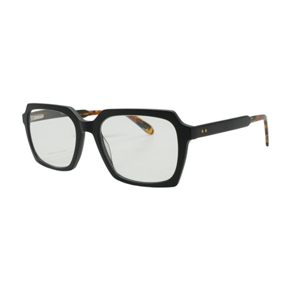 Black 323T Square Prescription Eyewear