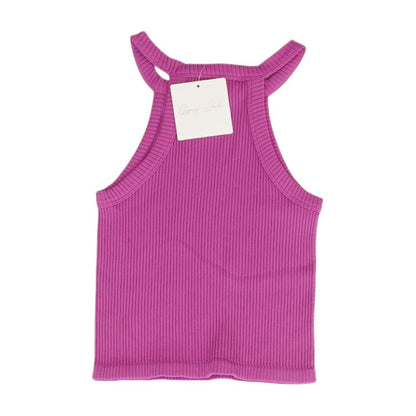 Pink Solid Tank