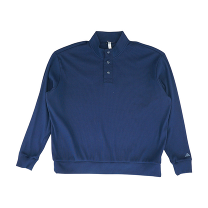 Navy Solid 1/4 Zip Pullover