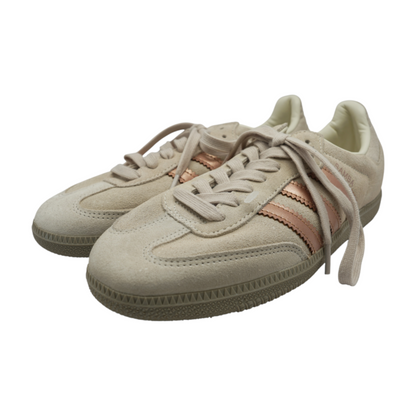 Samba OG Off White Copper Metallic Low-Top Athletic Shoes