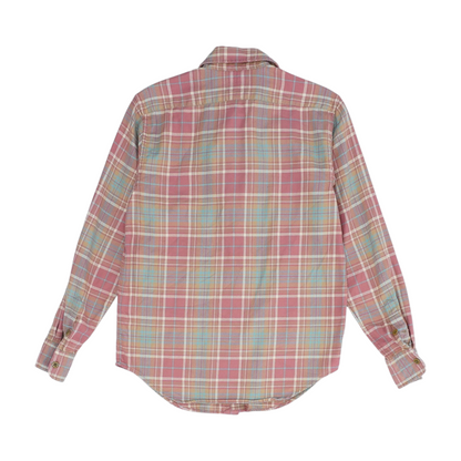 Red Plaid Flannel Button Down
