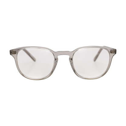 Clear Fairmont Round Prescription Eyewear