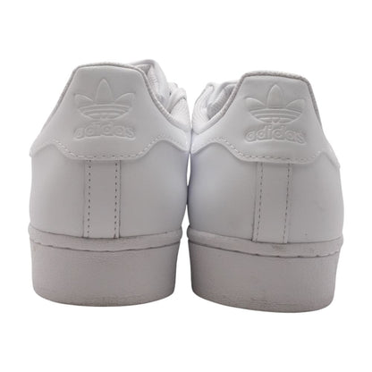 Superstar White Leather Low Top Athletic Shoes
