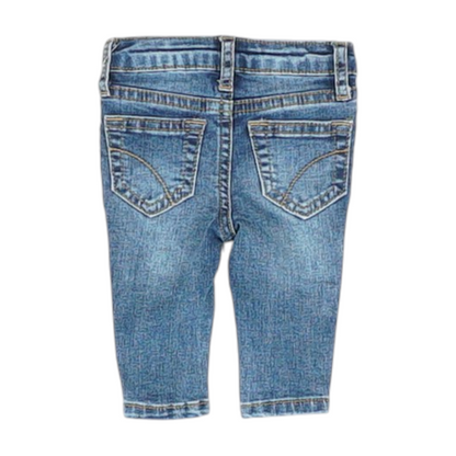 Blue Solid Jeans