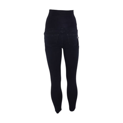 Black Maternity High Rise Slim Leg Jeans