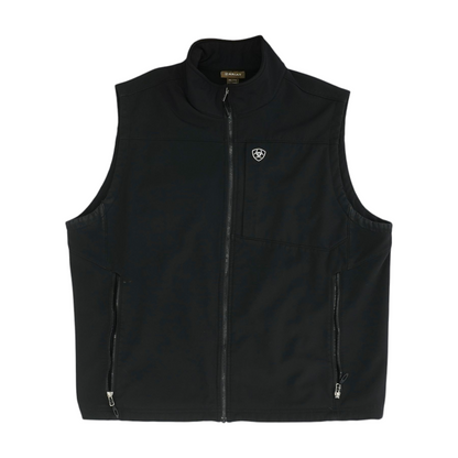 Black Solid Vest