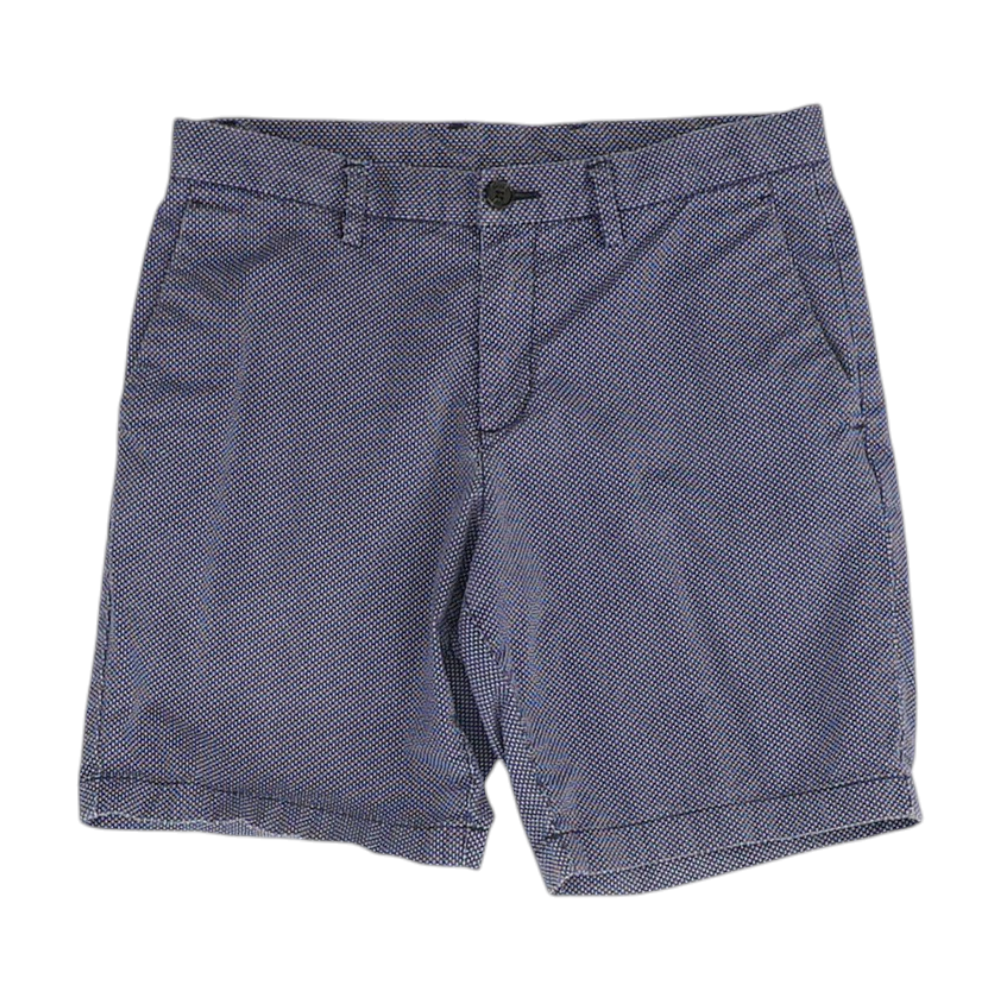 Blue Polka Dot Chino Shorts