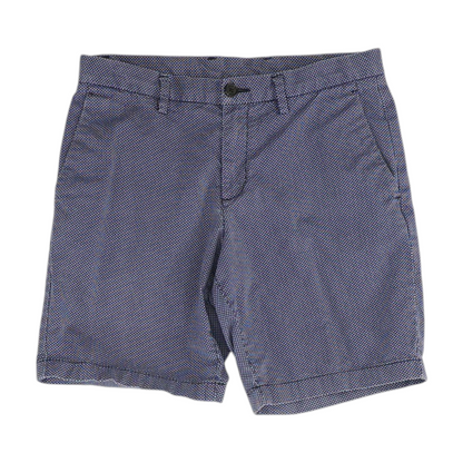 Blue Polka Dot Chino Shorts