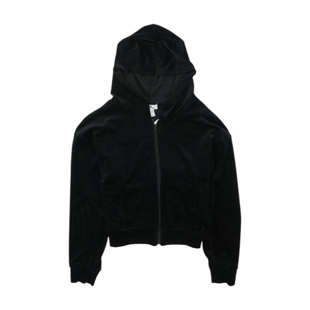 Black Solid Active Jacket