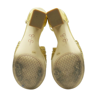 Gold Platform Heels